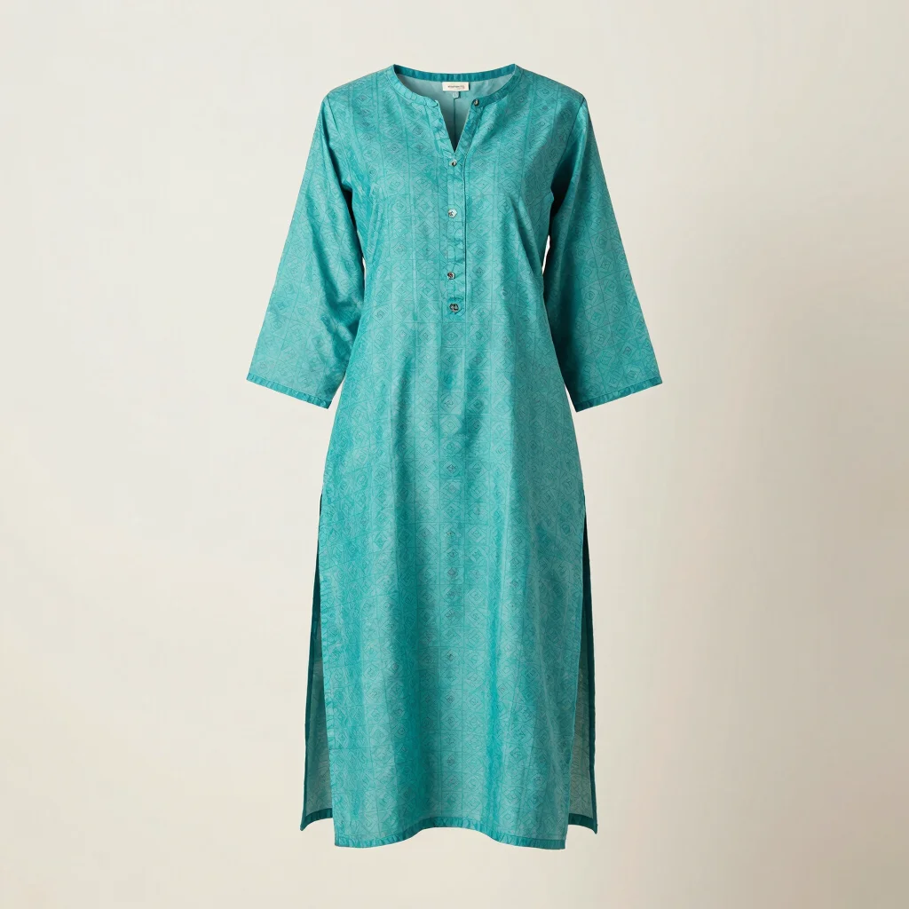 Printed Straight Kurti