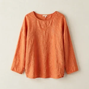 Linen Blend Korean Top